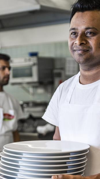 Members of our kitchen staff