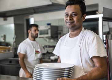 Members of our kitchen staff