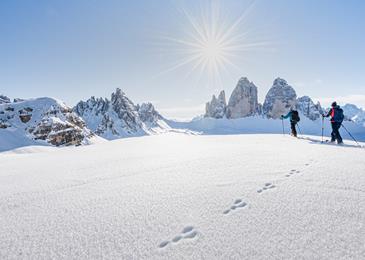 Snowshoe hike 3 Peaks