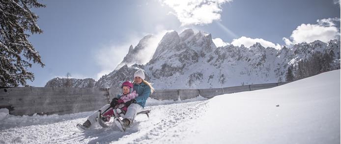 Tobogganing